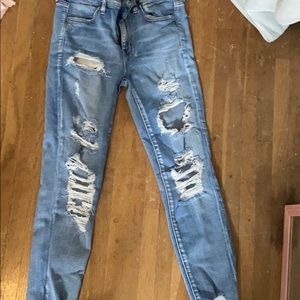 American eagle jeans super skinny